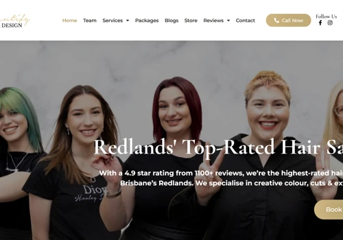 Beautify Hair Design - Web Design & SEO