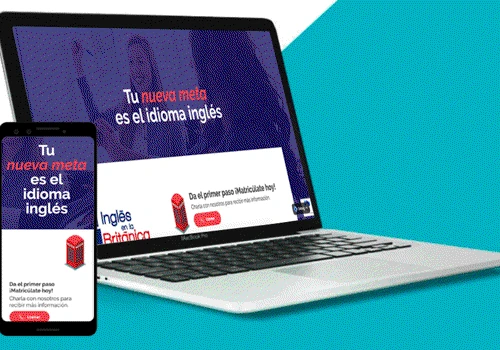 Inglés en la Británica - Landing Page