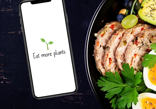 Eat More Plants Food Recipe Mobile app