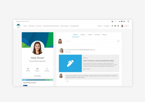 Intranet Portal and Community Platform Development