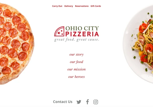 Ohio City Pizzeria Website