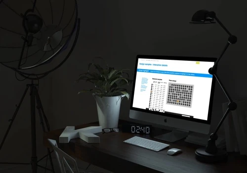 UX for processing blood samples