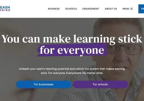 Unleash Learning — Website Redesign