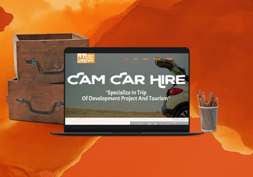 Car rental company website