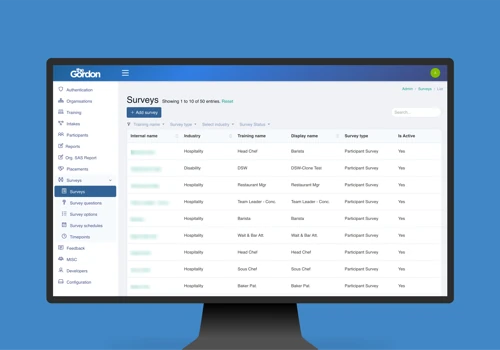 The Gordon Tafe - SaaS Platform