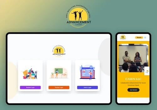 Casen connect Web portal and Website