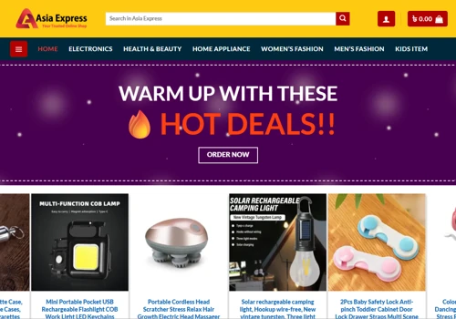 Superfast eCommerce Website
