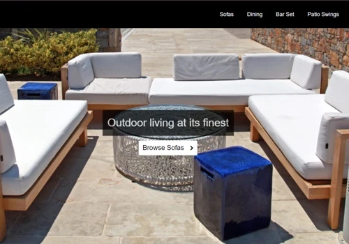 Custom Furniture E-Commerce Website