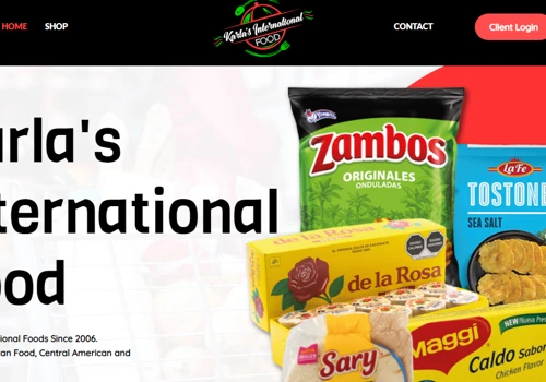 Ecommerce Products Website and Logo