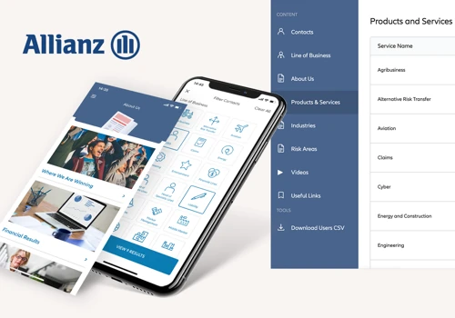 Allianz - Connecting brokers to products & teams