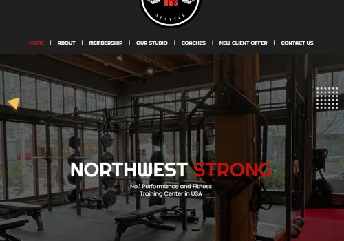 North West Strong Business Website
