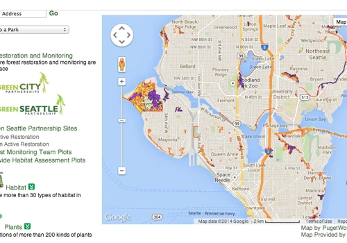 EarthCorps Interactive Habitat Map
