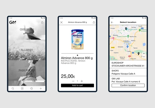 GM Click & Collect—purchases from vending machines