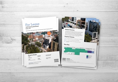 Marketing Materials for Print and Web