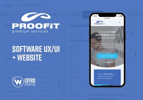 ProofIT - Software UX/UI Design + Website