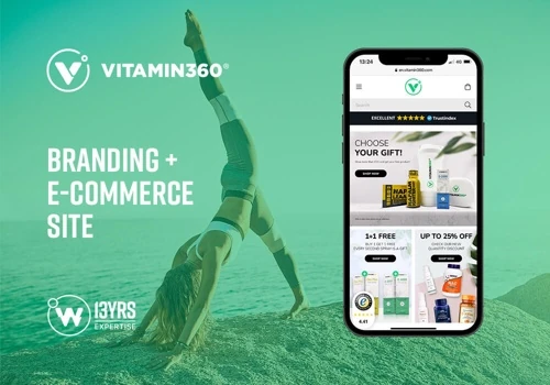 Vitamin 360 - Brand Development + Ecommerce Site