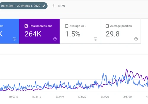 258% Increased In Organic Traffic for Online Supplement Store in USA & Canada within 7 Months
