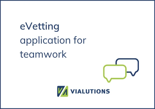 eVetting - application for discussions and teamwork