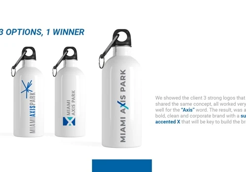 MIAMI AXIS PARK LOGO AND BRANDING PROJECT DESIGN
