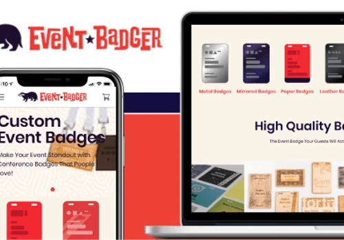 Website Design for Event Badger