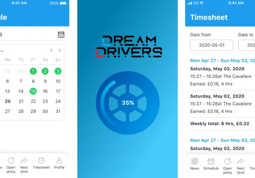 Dream Drivers driver management app