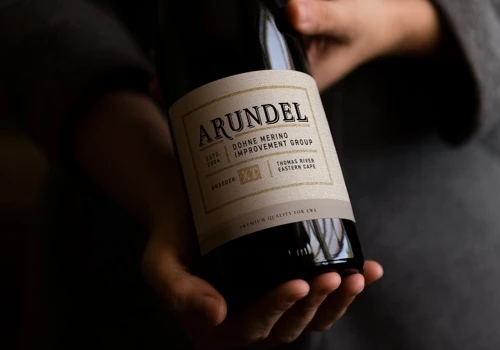 A Wine label for a sheep farmer?