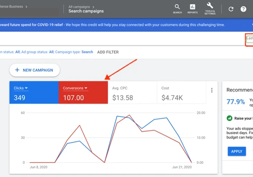 Google PPC Ads Results