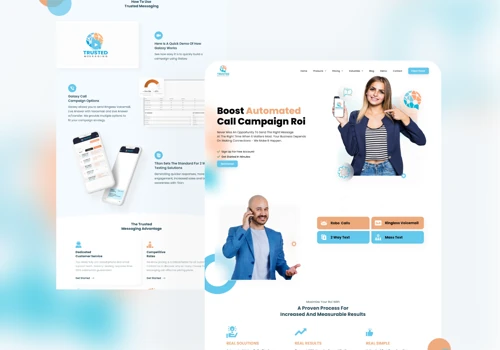 Website Design & Development for Trustedmessaging.com