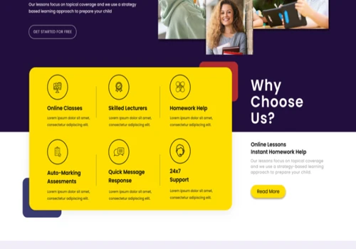 Ecommerce & Educational Portal