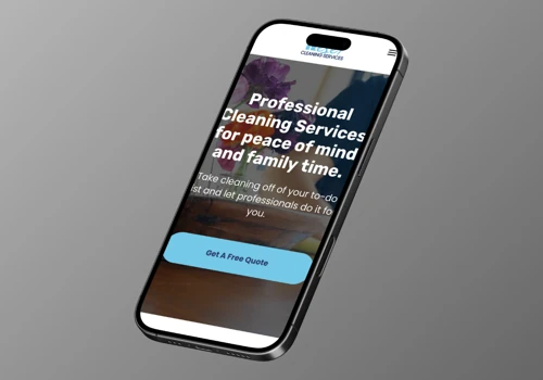 Cleaning Company Website