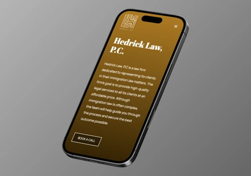 Law Firm Webflow Website