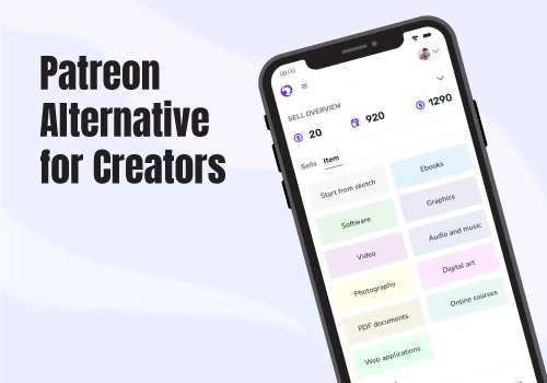 Creators' tool for donations, memberships, & sell