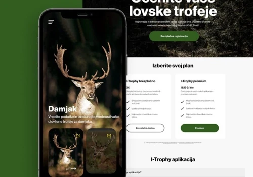 Hybrid application for hunters.