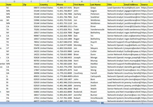 Network Title Lead Generation