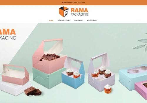 Rama Packaging - SMM & Ecommerce Web Development