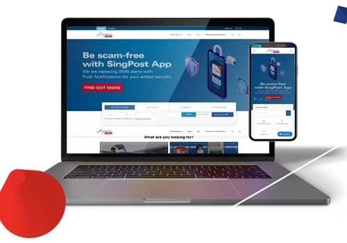 SingPost's New and Improved Website Experience