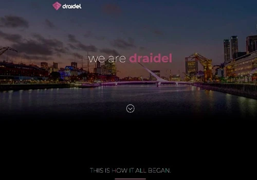 Draidel SAS Landing Page