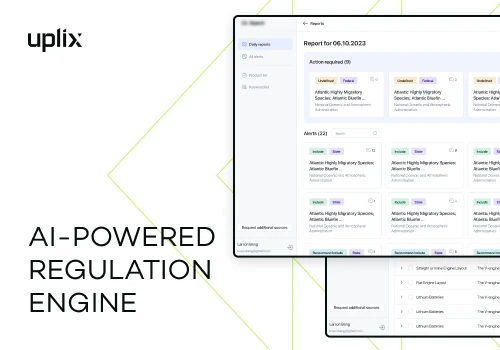 AI-powered regulation engine