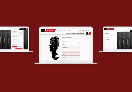 Mercury Marine - Product Sales Enablement Tool