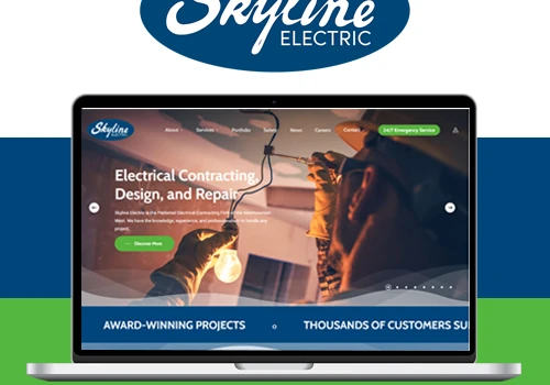 Skyline Electric's Upgraded Website for Lead Gen