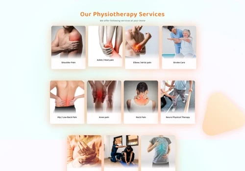 Finish incomplete website development work