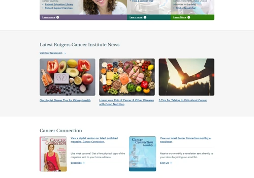 Rutgers Cancer Institute of NJ Drupal Dev