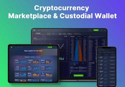 Cryptocurrency Marketplace & Custodial Wallet