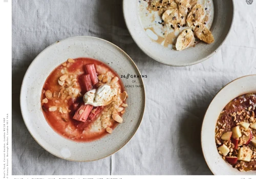 26 Grains restaurants website