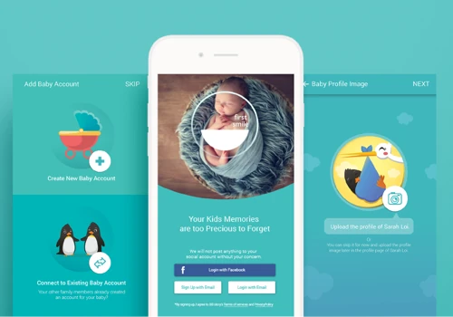 First Smile Mobile App UIUX