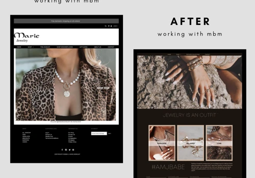 eCommerce Website for Jewelry Store