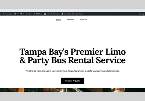 Case Study: Estelle Limo's Website Redesign