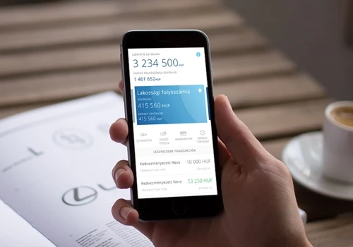 Redesigned mobile-banking app for Erste