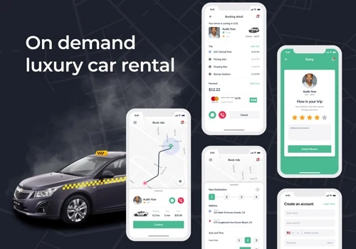 Texi booking user Application
