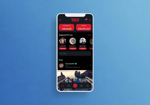 TaTaTu App & Website Design